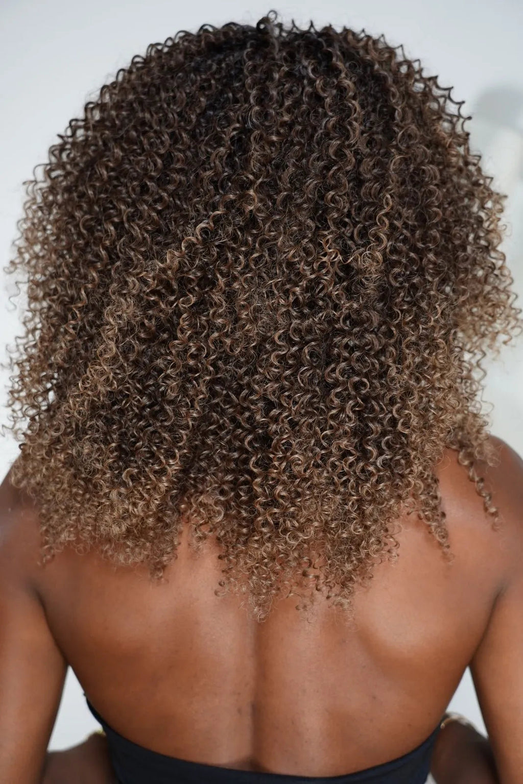Wig Premium Braided Wig Curly Wave